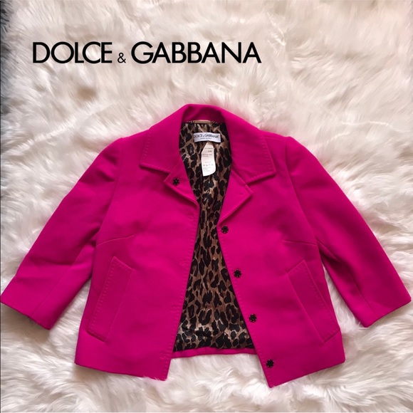 Dolce & Gabbana Jackets & Blazers - Authentic DOLCE & GABBANA Hot Pink Blazer Coat